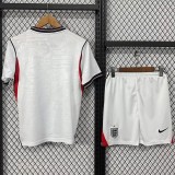 26-27 England Home Kids Soccer Jersey