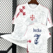 25-26 England becks #7 Special Edition Training shirts
