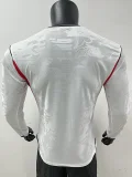2026-27 England Home Long Sleeve Player Version Soccer Jersey (长袖球员)