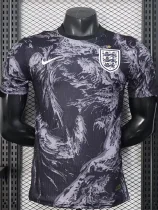26-27 England Black Grey Player Version Training shirts
