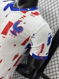 2025 France White Blue Red Special Edition Player Version Training shirts