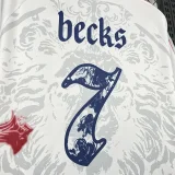 25-26 England becks #7 Special Edition Training shirts