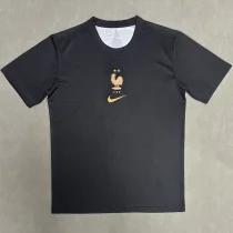 26-27 France Black Training shirts