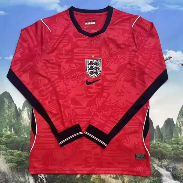 26-27 England Away Long Sleeve Soccer Jersey (长袖)