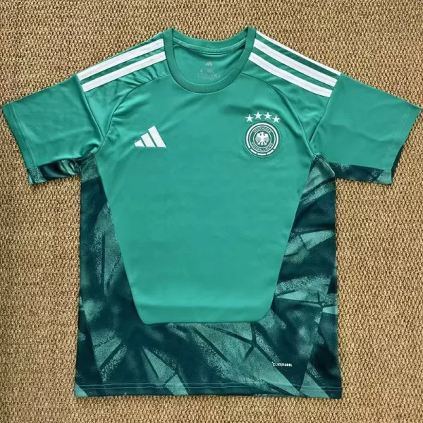 26-27 Germany Green Goalkeeper Fans Soccer Jersey