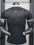 2025-26 Real Madrid Black Casual Edition Player Version Training Shirts (黄边)