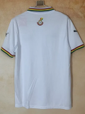 2025-26 Ghana White Polo Short Sleeve (有领)