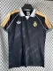 2025-26 Real Madrid  Black Casual Edition Fans Training Shirts (有领)黑色