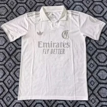 2025/26 Real Madrid White 125th Anniversary Fans Soccer Jersey
