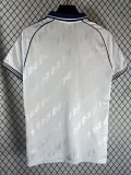 2025-26 Real Madrid  White Casual Edition Fans Training Shirts (有领)