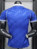 2025-26 Real Madrid Blue Casual Edition Player Version Training Shirts (黄边)
