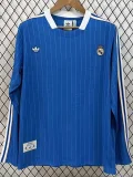2025-26 Real Madrid Blue Casual Edition Long Sleeve Training (长袖)