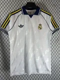 2025-26 Real Madrid  White Casual Edition Fans Training Shirts (有领)
