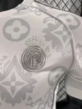 2025-26 Real Madrid Silver Grey Special Edition Player Version Training Shirts