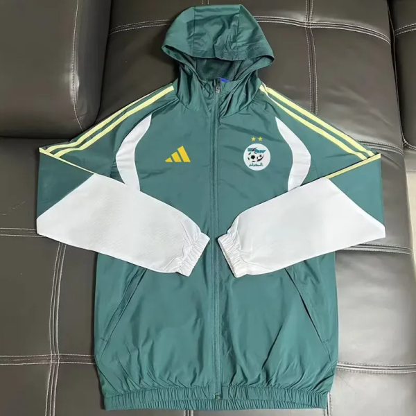 2026-27 Algeria Green Windbreaker