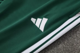 2026-27 Algeria Green Half Pull Tracksuit (半拉链)