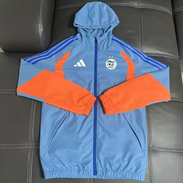 2026-27 Algeria Light blue Windbreaker