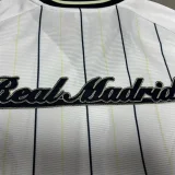 2025-26 Real Madrid White  Casual Edition Baseball Jersey