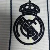 2025-26 Real Madrid White  Casual Edition Baseball Jersey