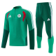 2026-27 Algeria Green Half Pull Tracksuit (半拉链)