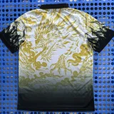 2025-26 Real Madrid Yellow White Polo Short Sleeve