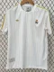 2025-26 Real Madrid  White Casual Edition Fans Training Shirts