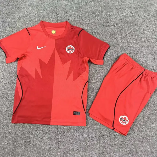 2026-27 Canada Home Kids Soccer Jersey