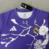 2025-26 Real Madrid Purple Joint Edition Training Shirts 紫(漫威)