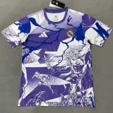 2025-26 Real Madrid Purple Joint Edition Training Shirts