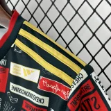 2025-26 Real Madrid Red Green Special Edition Fans Training Shirts