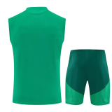 2026-27 Algeria Green Tank top and shorts suit