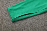 2026-27 Algeria Green Half Pull Tracksuit (半拉链)