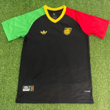 2026-27 Jamaica Black Training shirts (红绿袖)