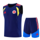 2026-27 Colombia Royal blue Tank top and shorts suit
