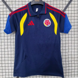 2026-27 Colombia Royal blue Polo Short Sleeve