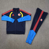 2026-27 Colombia Royal blue Jacket Tracksuit