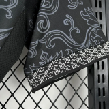 2025 Ecuador Black 100th Anniversary Goalkeeper Soccer Jersey (花图案)