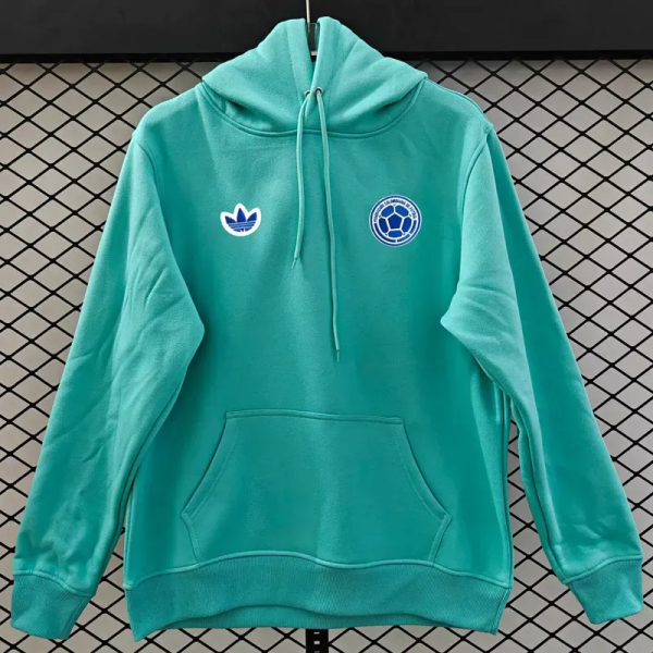 2026-27 Colombia Light green Hoody 浅绿色(蓝标加绒)