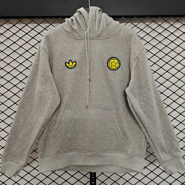 2026-27 Colombia Gray Hoody 灰色(黄标加绒)
