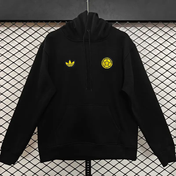 2026-27 Colombia Black Hoody 黑色(黄标加绒)