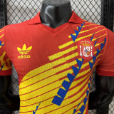 2026-27 Spain Red Blue Special Edition Player Version Soccer Jersey