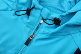 2026-27 Spain Lake blue Hoodie Jacket Tracksuit