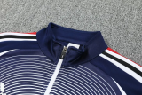 2025-26 France Royal blue Jacket Tracksuit #F18