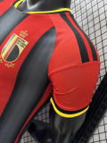 2026-27 Belgium Red Grey Special Edition Player Version Soccer Jersey