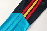 2026-27 Spain Royal blue Half Pull Tracksuit #01(半拉链)
