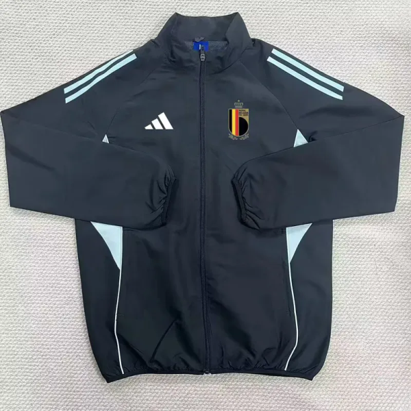 25-26 Belgium Black Windbreaker