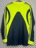 2020-2021 Real Madrid Goalkeeper Long Sleeve Retro Soccer Jersey (长袖)