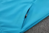 2026-27 Spain Lake blue Hoodie Jacket Tracksuit