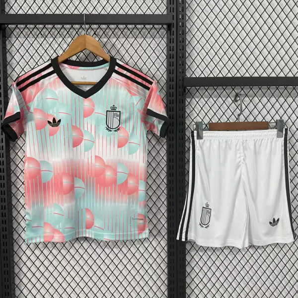 2026-27 Belgium Away Kids Soccer Jersey