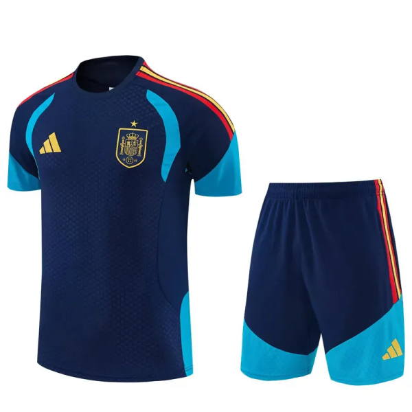 2026-27 Spain Royal blue Training Short Suit